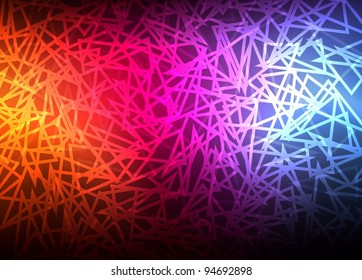 Abstract background with neon effects and colorful lights