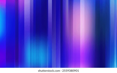 Abstract Background with Neon Gradient. Blue Light Vector Effect. Glow Color Graphic