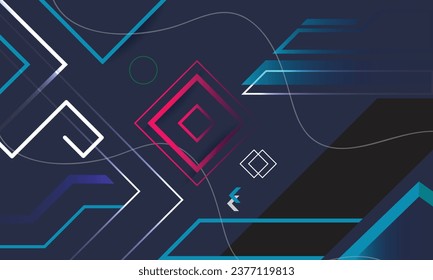 abstract background. neon light and abstract line background. Technology Background. Line Background