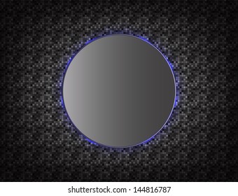 Abstract background with neon light and with space for text. (EPS 10 vector)