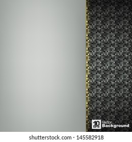 Abstract background with neon light and space for text. (EPS 10 Vector)