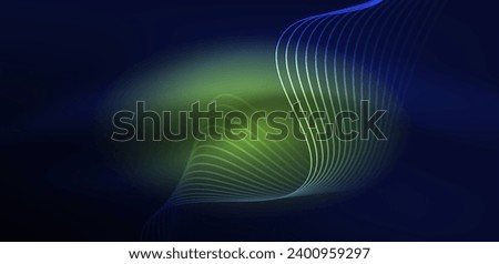Abstract background neon wave. Hi-tech design for wallpaper, banner, background, landing page, wall art, invitation, prints, posters