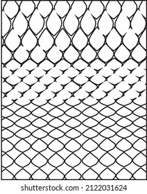 Abstract background of netting or honeycomb