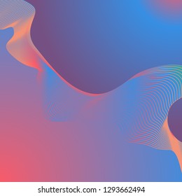 Abstract background - new trend colorful pattern.