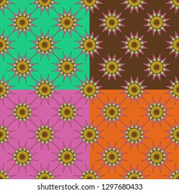 Abstract background - new trend colorful pattern.