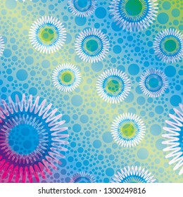 Abstract background - new trend colorful pattern.