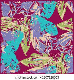 Abstract background - new trend colorful pattern.