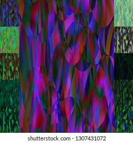 Abstract background - new trend colorful pattern.