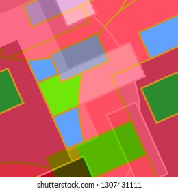 Abstract background - new trend colorful pattern.
