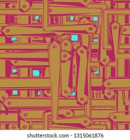 Abstract background - new trend colorful pattern.
