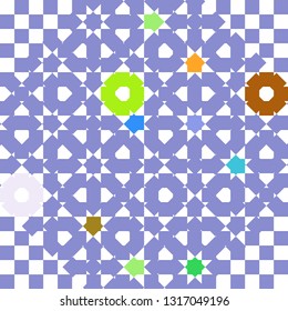 Abstract background - new trend colorful pattern.