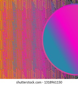 Abstract background - new trend colorful pattern.