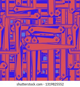 Abstract background - new trend colorful pattern.