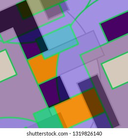 Abstract background - new trend colorful pattern.