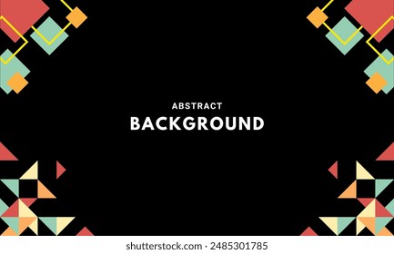 abstract background. New Trend Modern Abstract Template Design Corporate Business Presentation. Marketing Promotion Poster. The certificate design looks modern and elegant. Poster Festival