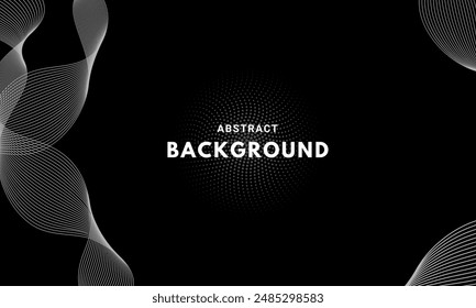 abstract background. New Trends Modern Abstract Presentation Template Design. cute black background. poster design