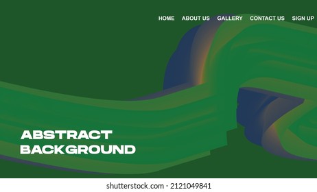 Abstract background with a nice combination of green, cream and blue, perfect for complementing your website design