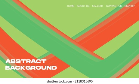 Abstract background with a nice combination of light green, pink and dark green is perfect to complete your website design.