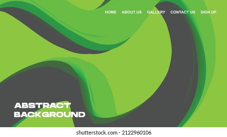 Abstrakter Hintergrund mit schöner grün-grauer Farbkombination, perfekt, um Ihr Website-Design zu ergänzen
