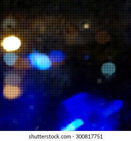 An abstract background with night lights. Not auto-trace. 