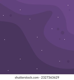Abstract Background Night Sky Diagonal Waves Dots Dark Purple Vector Design