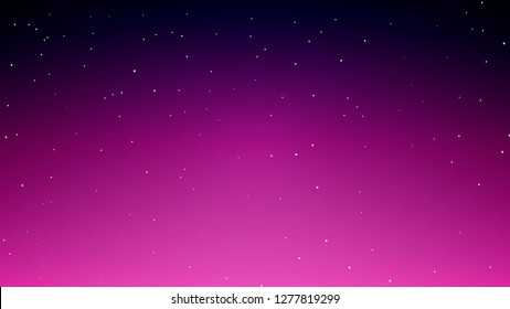 Abstract background of night starry blue-violet sky