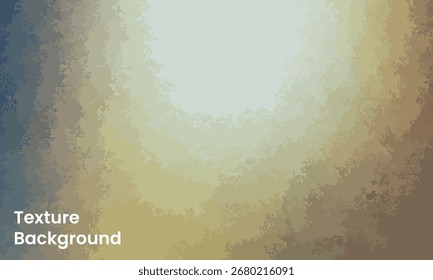 Fondo Abstractas con textura ruidosa o granulosa en un gradiente de tonos tierra de caqui, marrón y crema. Un moderno diseño de lienzo digital.