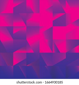 Abstract background. Noise structure with colored tiles. Vector image