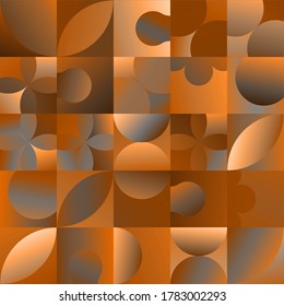 Abstract  background. Noise structure with colored tiles. Vector image