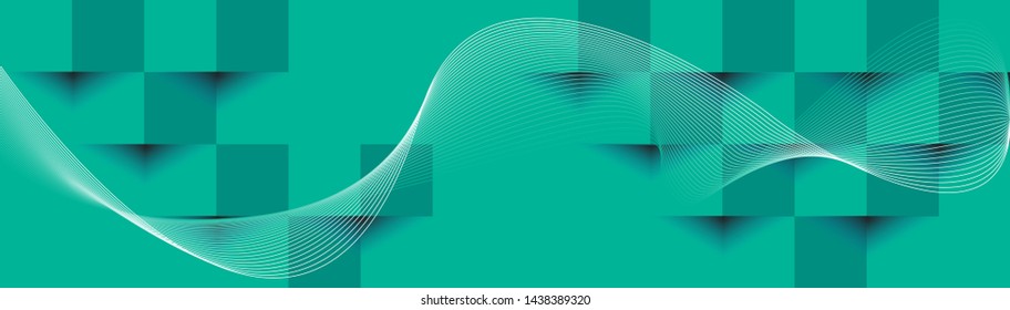 Abstract background. Noise structure with cubes. Vector image