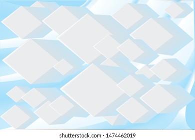 Abstract background. Noise structure with cubes. Vector image