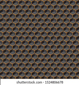 Abstract background. Noise structure with cubes. Vector image