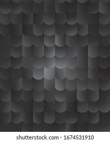 Abstract  background. Noise structure with dark gray tiles. Vector image