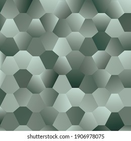 Abstract background. Noise structure with hexagons. Vector image