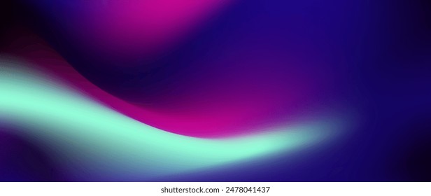 fondo Abstractas con diseño de Vector de luces del norte en eps 10