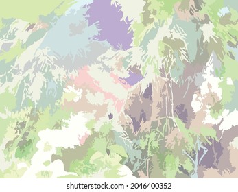 Abstract background in nuance tones. Decorative daylight background on nuance shades for wallpaper and textiles, prints, camouflage, fabric products, backgrounds and textures, postcards, etc.