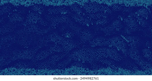 Código de número de fondo Abstractas en estilo radial. Datos de Anuncio digital para un concepto de datos y seguridad.