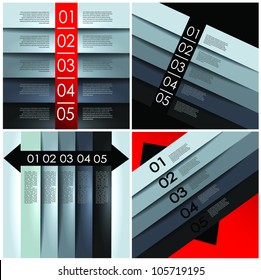 abstract background, number line, can be used for website, info-graphics, number banner