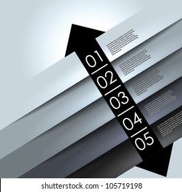 abstract background, number line, can be used for website, info-graphics, number banner