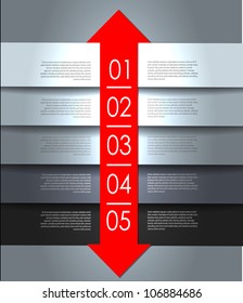 abstract background, number line, can be used for website, info-graphics, number banner