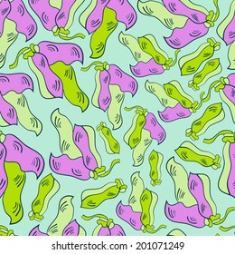 Abstract background with abstract objects, peas. Seamless vector pattern can be used for web page backgrounds, wallpapers ,pattern.