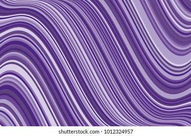 Abstract background with oblique wavy lines. Vector illustration. Violet, purple color