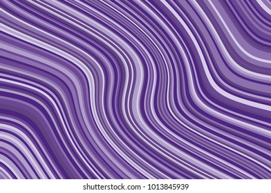 Abstract background with oblique wavy lines. Vector illustration. Violet, purple color