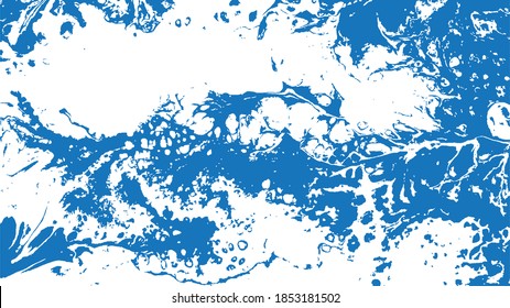 Abstract background. Ocean blue or white color paint ocean texture and background.