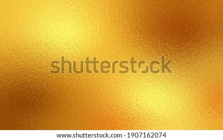 Abstract background on Gold color. Trendy color of the year 2021. Swatch gold background coloring in trends color. Metallic effect sparkle texture foil. Backdrop glitter design for prints. Vector
