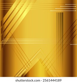 Abstract background on gold plate