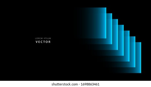 Abstract background on the gradient. Modern art. Applicable for Poster template, landing page, ui, ux ,coverbook, banner, social media posted. Vector illustration