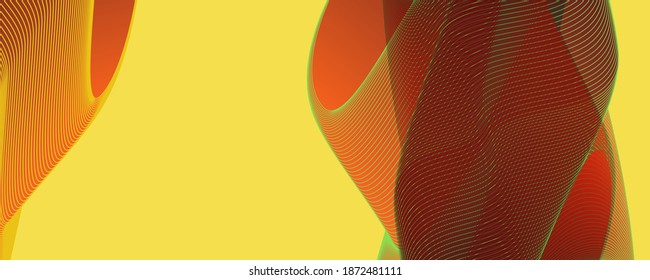 futuristic gradient color geometric