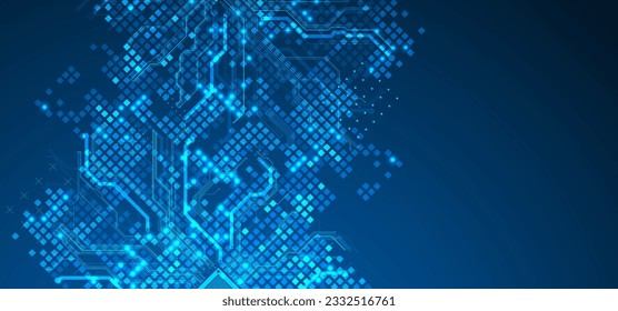 Abstract background on technological and scientific topics. Vector