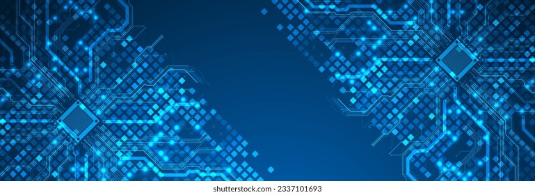 Abstract background on technological and scientific topics. Vector